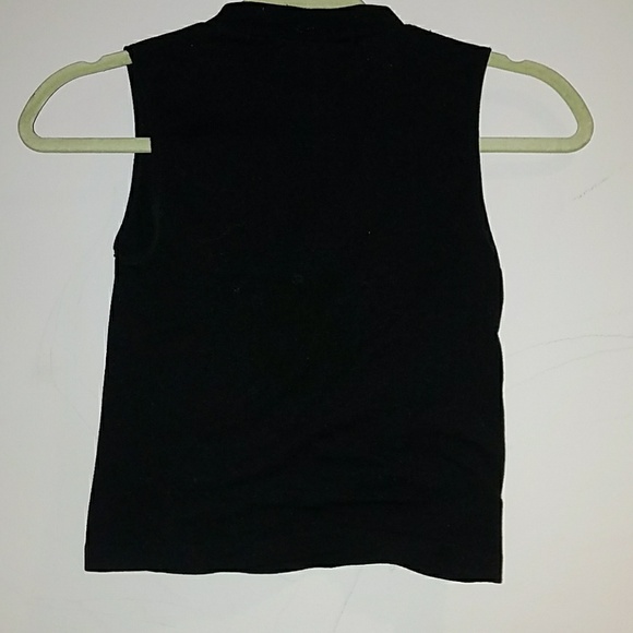 Black crop top (size xs) - Picture 4 of 4